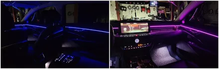k9 엠비언트라이트 시공으로 실내무드등 튜닝하기 / 고양, 일산, 김포, 파주