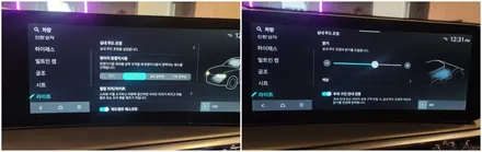 실내갬성튜닝 더뉴쏘렌토노블레스 엠비언트무드램프 작업했습니다 / 고양, 일산, 김포, 파주