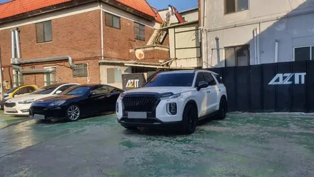 연비효율과 고속주행에도 잘 어울리는 라베놀 hls 5w-30 합성오일교환 순환식으로 팰리세이드 작업 / 고양, 일산, 김포, 파주
