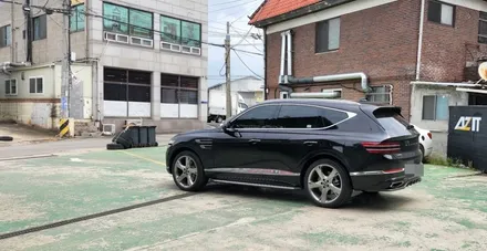 gv80 컵홀더 앰비언트무드등 순정교체형으로 시공 / 고양, 일산, 김포, 파주