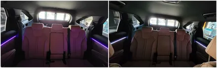 쏘렌토MQ4 노블레스 순정연동엠비언트무드램프튜닝 / 고양, 일산, 김포, 파주