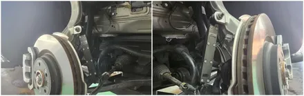 gv80 차체흔들림 잡고,노면충격까지 줄여 주는 하체보강 / 고양, 일산, 김포, 파주