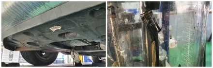 팰리세이드 합성오일교환 엔진세정과 잔유제거까지 순환식작업 / 고양, 일산, 김포, 파주