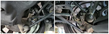 테슬라 모델3 승차감 향상을 위한 활대링크튜닝 노이즈캐쳐 장착 / 고양, 일산, 김포, 파주