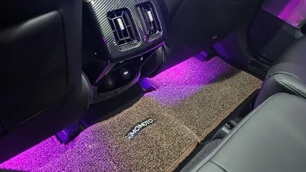 쏘렌토 프레스티지 엠비언트라이트 순정연동으로 풋등까지 시공 / 고양, 일산, 김포, 파주