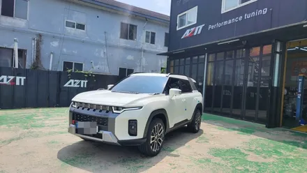 노면충격과 잔진동을 줄여 주어 부드러운 승차감을 느끼는 활대링크튜닝 노이즈캐쳐 토레스에 장착 / 고양, 일산, 김포, 파주