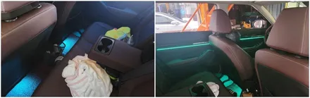 셀토스 실내갬성튜닝 엠비언트무드램프 작업 / 고양, 일산, 김포, 파주
