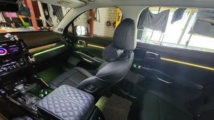 쏘렌토 프레스티지 엠비언트라이트 순정연동으로 풋등까지 시공 / 고양, 일산, 김포, 파주