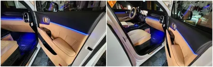 쏘렌토 시그니처 실내무드등튜닝 엠비언트라이트작업 / 고양, 일산, 김포, 파주