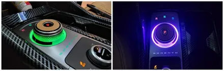 기어다이얼 LED무드등 로고타입 앰비언트 쏘렌토MQ4 시공 / 고양, 일산, 김포, 파주