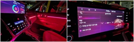 쏘렌토mq4노블레스 순정연동엠비언트시공 / 고양, 일산, 김포, 파주