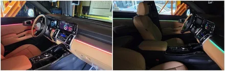 쏘렌토MQ4 노블레스 순정내비연동엠비언트튜닝 / 고양, 일산, 김포, 파주