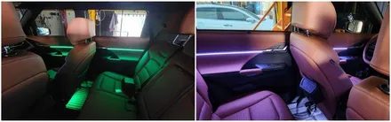 토레스T7 엠비언트작업 실내무드조명튜닝 / 고양, 일산, 김포, 파주