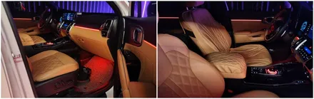 쏘렌토mq4시그니처 감성충만 엠비언트무드램프 작업했습니다 / 고양, 일산, 김포, 파주