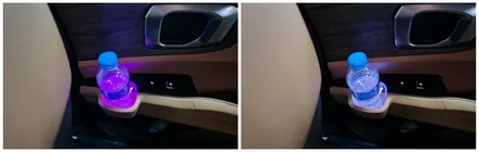 쏘렌토mq4 앰비언트라이트 1열2열 컵홀더 순정교체형으로 시공 / 고양, 일산, 김포, 파주