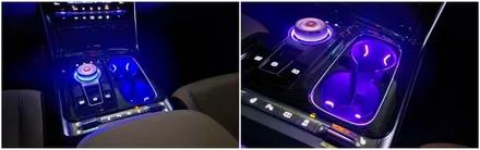 4세대카니발 실내포인트무드램프 기어다이얼&컵홀더엠비언트 / 고양, 일산, 김포, 파주