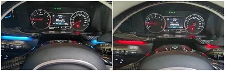 쏘렌토 프레스티지 엠비언트라이트 순정연동으로 풋등까지 시공 / 고양, 일산, 김포, 파주