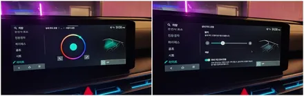 더뉴쏘렌토 하이브리드 노블레스에 분위기 있는 엠비언트가 생겼어요 / 고양, 일산, 김포, 파주