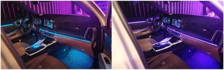 무드가 있는 더뉴쏘렌토시그니처 실내엠비언트라이트 튜닝 / 고양, 일산, 김포, 파주