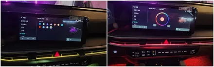 더뉴쏘렌토노블레스 엠비언트무드램프,식빵등까지 작업했습니다 / 고양, 일산, 김포, 파주