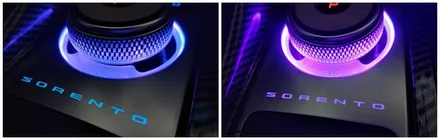 기어다이얼 LED무드등 로고타입 앰비언트 쏘렌토MQ4 시공 / 고양, 일산, 김포, 파주