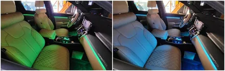 쏘렌토 시그니처 실내무드등튜닝 엠비언트라이트작업 / 고양, 일산, 김포, 파주