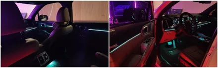 무드가 있는 더뉴쏘렌토시그니처 실내엠비언트라이트 튜닝 / 고양, 일산, 김포, 파주