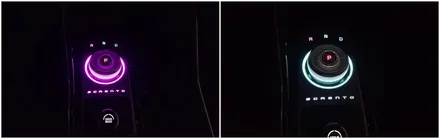 실내감성튜닝 더뉴쏘렌토그래비티 엠비언트무드램프 작업했습니다 / 고양, 일산, 김포, 파주