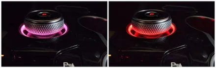k5dl3 led튜닝 앰비언트무드램프 조그다이얼과 컵홀더에 시공 / 고양, 일산, 김포, 파주