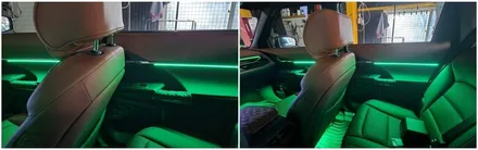 토레스T7 엠비언트작업 실내무드조명튜닝 / 고양, 일산, 김포, 파주