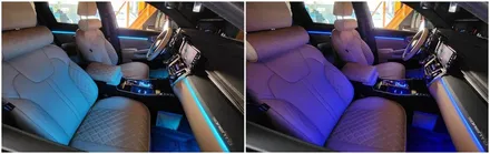 쏘렌토 시그니처 실내무드등튜닝 엠비언트라이트작업 / 고양, 일산, 김포, 파주