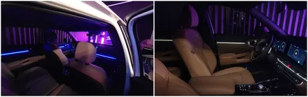 더뉴쏘렌토가솔린노블레스 감성튜닝 엠비언트무드램프 작업했습니다 / 고양, 일산, 김포, 파주