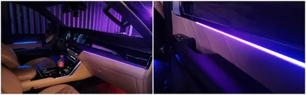 기아 모하비더마스터 무드등튜닝 무빙엠비언트라이트 시공으로 실내감성이 너무 좋아졌습니다 / 고양, 일산, 김포, 파주