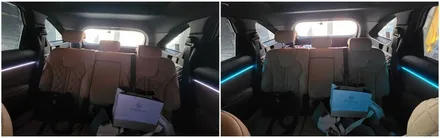 쏘렌토MQ4디젤시그니처  엠비언트라이트 순정연동작업 / 고양, 일산, 김포, 파주