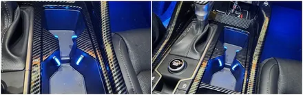 쏘렌토 프레스티지 엠비언트라이트 순정연동으로 풋등까지 시공 / 고양, 일산, 김포, 파주