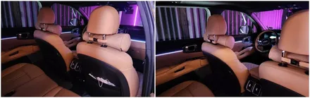 쏘렌토mq4 하이브리드노블레스 엠비언트,기본에 기어다이얼 시공만으로도 분위기 넘 좋네요 / 고양, 일산, 김포, 파주