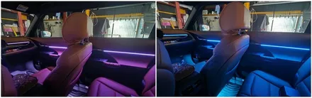 토레스T7 엠비언트작업 실내무드조명튜닝 / 고양, 일산, 김포, 파주