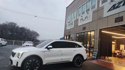 더뉴쏘렌토가솔린노블레스 감성튜닝 엠비언트무드램프 작업했습니다 / 고양, 일산, 김포, 파주