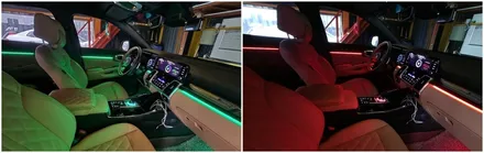 쏘렌토mq4노블레스 순정연동엠비언트무드램프 튜닝 / 고양, 일산, 김포, 파주