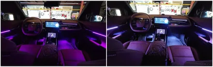 토레스T7 엠비언트작업 실내무드조명튜닝 / 고양, 일산, 김포, 파주