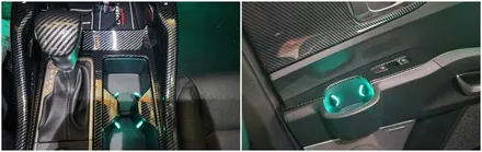 쏘렌토 프레스티지 엠비언트라이트 순정연동으로 풋등까지 시공 / 고양, 일산, 김포, 파주