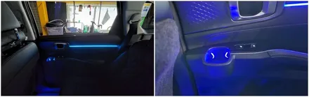 쏘렌토mq4 디젤 노블레스 엠비언트시공 순정연동작업 / 고양, 일산, 김포, 파주