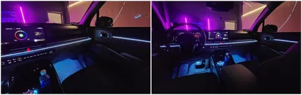 더뉴쏘렌토 디젤노블레스 엠비언트무드램프로 꾸미는 실내갬성튜닝 / 고양, 일산, 김포, 파주