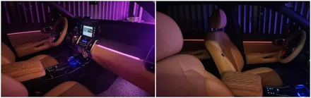 은은한 감성이 느껴지는 쏘렌토mq4 프레스티지 실내엠비언트시공 / 고양, 일산, 김포, 파주