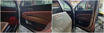 스포티지NQ5 엠비언트라이트튜닝 순정연동작업 / 고양, 일산, 김포, 파주