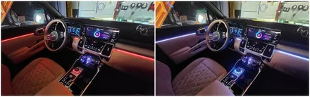 쏘렌토하이브리드 노블레스 실내무드조명 엠비언트튜닝 / 고양, 일산, 김포, 파주