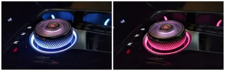 카니발ka4 실내 led튜닝 엠비언트라이트 조그다이얼 및 컵홀더 1열 2열 무드램프 / 고양, 일산, 김포, 파주