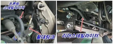 gv80 순정보다 나은 부드러운 승차감을 위한 가성비좋은 활대링크튜닝으로 주행중 노면충격까지 감소 / 고양, 일산, 김포, 파주