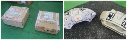 g80 순정콘티넨탈 4p 브레이크 장착 / 고양, 일산, 김포, 파주