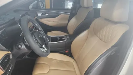 더뉴싼타페TM 엠비언트라이트 무드등 작업으로 바뀐 실내분위기 / 고양, 일산, 김포, 파주